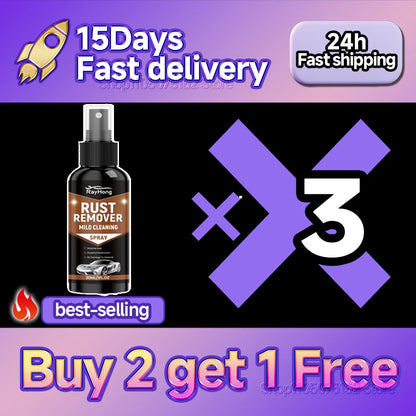 Lubricant Rust Remover Spray Rust Converter Anti Rust Iron Remover Rim Cleaner Dissolve Rust-Protect Wheel Rim Auto Supplies