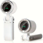 Mini Fan Portable Handheld Fan 5 Speed Wind Speed LED Display Outdoor Foldable/neck Hanging Brushless Silent Fan 2400mah