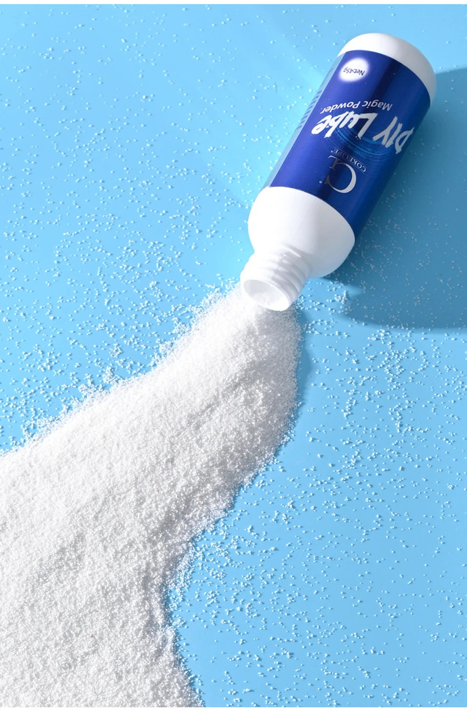 Instant Mix Lubricant Powder for Sexual Intimacy Water-Based Personal Lube Long-Lasting Odorless 1g Makes 120ml Discreet Sexshop