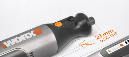 Worx 8V Rotary Tool WX106 Cordless Mini Drill Engraving Grinding Polishing Machine USB Charger Variable Speed Power Tools Set