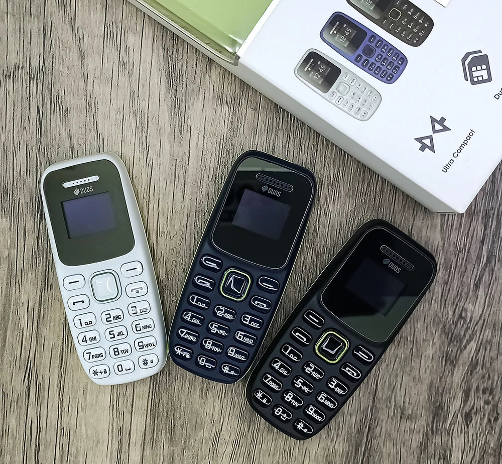 BM310 Small Mobile Phones Unlocked Bluetooth Earphone Telephone Low Radiation Automatic Call Recording Dual SIM Small Cell Phone