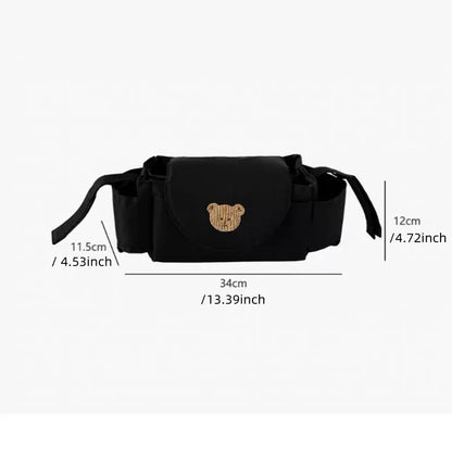 Baby Stroller Bag Pram Organizer Baby Accessories Cup Holder Newborn Trolley Portable Travel Car Bags for Carriages Universal