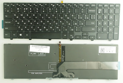 RU/US/UK/BR/SP For DELL Latitude 3550 3560 3570 3580 3588 15-3578 Vostro 15-3562 3546 3559 3565 3549 3558 laptop keyboard