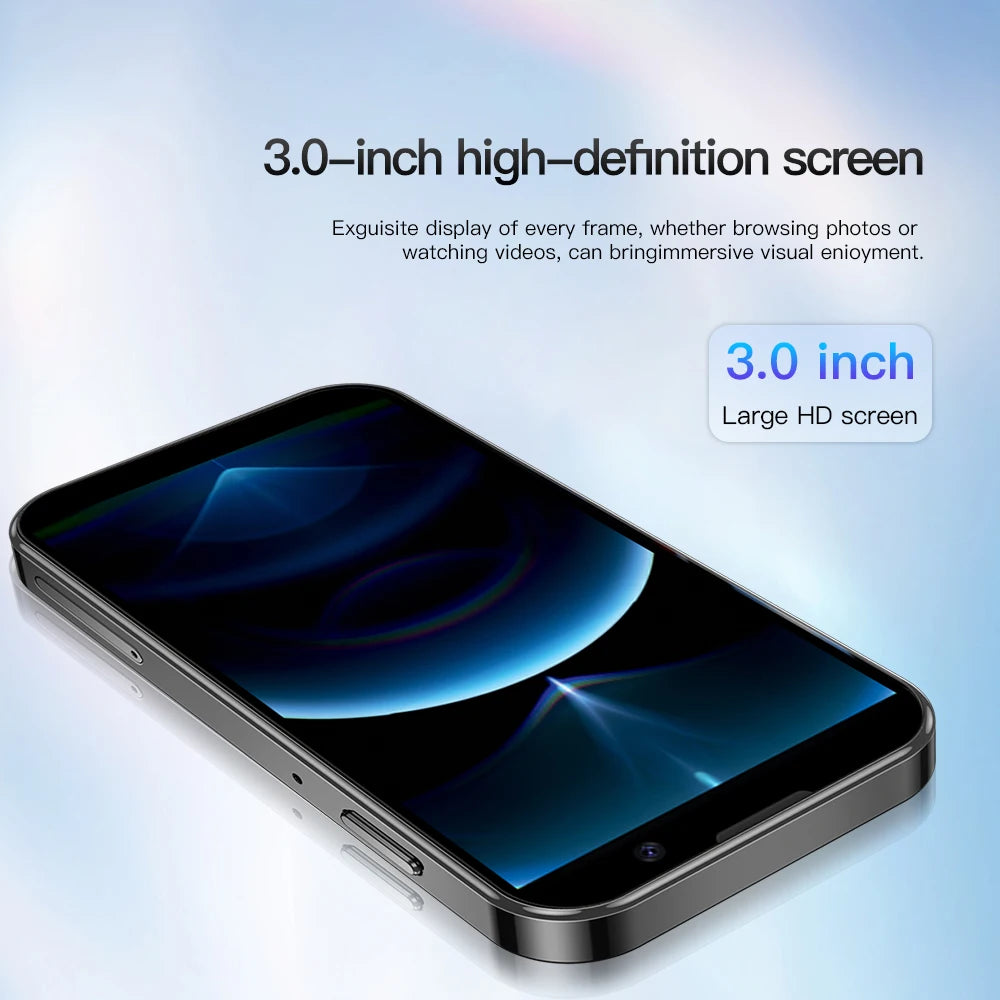 SERVO 16SE Mini Android Smartphone Dual SIM Standby 16GB ROM Play Store Wifi GPS Face Unlock 3G WCDMA 3.0" Small Smart Cellphone