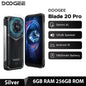 DOOGEE Blade20 Pro Rugged Phone 125dB Speaker Gemini AI 11800mAh Battery 6.6'' Display Android 15 Global Version Smartphone NFC