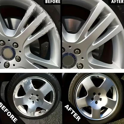 FARIENNE Silver Car Rim Touch Up Paint Pen Quick Repair For Wheel Scratches Chipped Paint And Metal Surface Blemishes