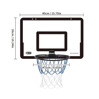 Indoor children's safety and fun games children's home sports basketball set wall bracket non perforated basketball frame