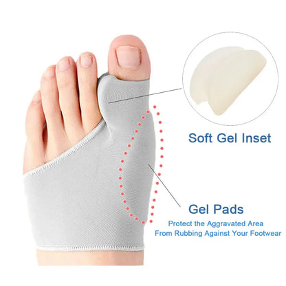 New Good Toe Separator Hallux Valgus Bunion Corrector Orthotics Feet Bone Thumb Adjuster Correction Pedicure Sock Straightener