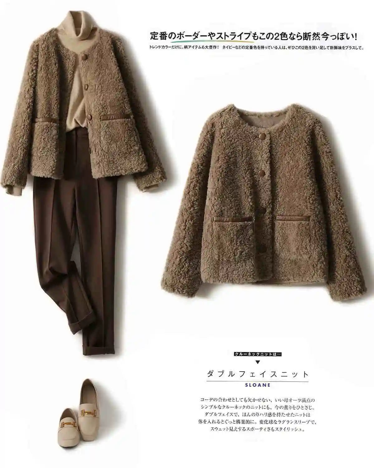 Women Autumn Winter New Outerwear Warm Particle Plush Short Jacket Fur Integrated Lamb Wool Trend Coats