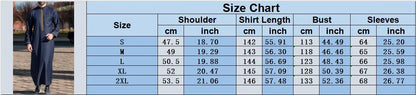 Dishdasha Muslim Men Long Robe Jubba Thobe Abaya Embroidery Kimono Islamic Dubai Saudi Abayas Prayer Kaftan Ramadan Morocco 2025