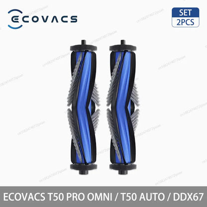 ECOVACS T50 PRO OMNI / T50  AUTO / DDX67 Robot Vacuum Cleaner Accessories Main Side Brush Hepa Filter Mop Cloth Dust Bag Parts