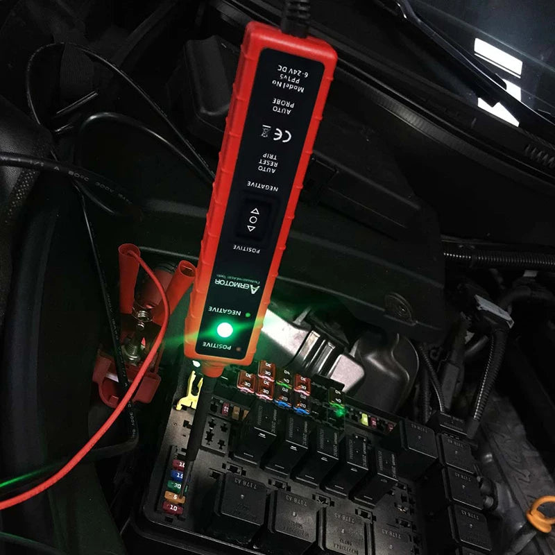 Automotive Electric Circuit Tester Car Electrical System Tester Automobile Circuit Tester With Power Switch Vehicle Diagnostic