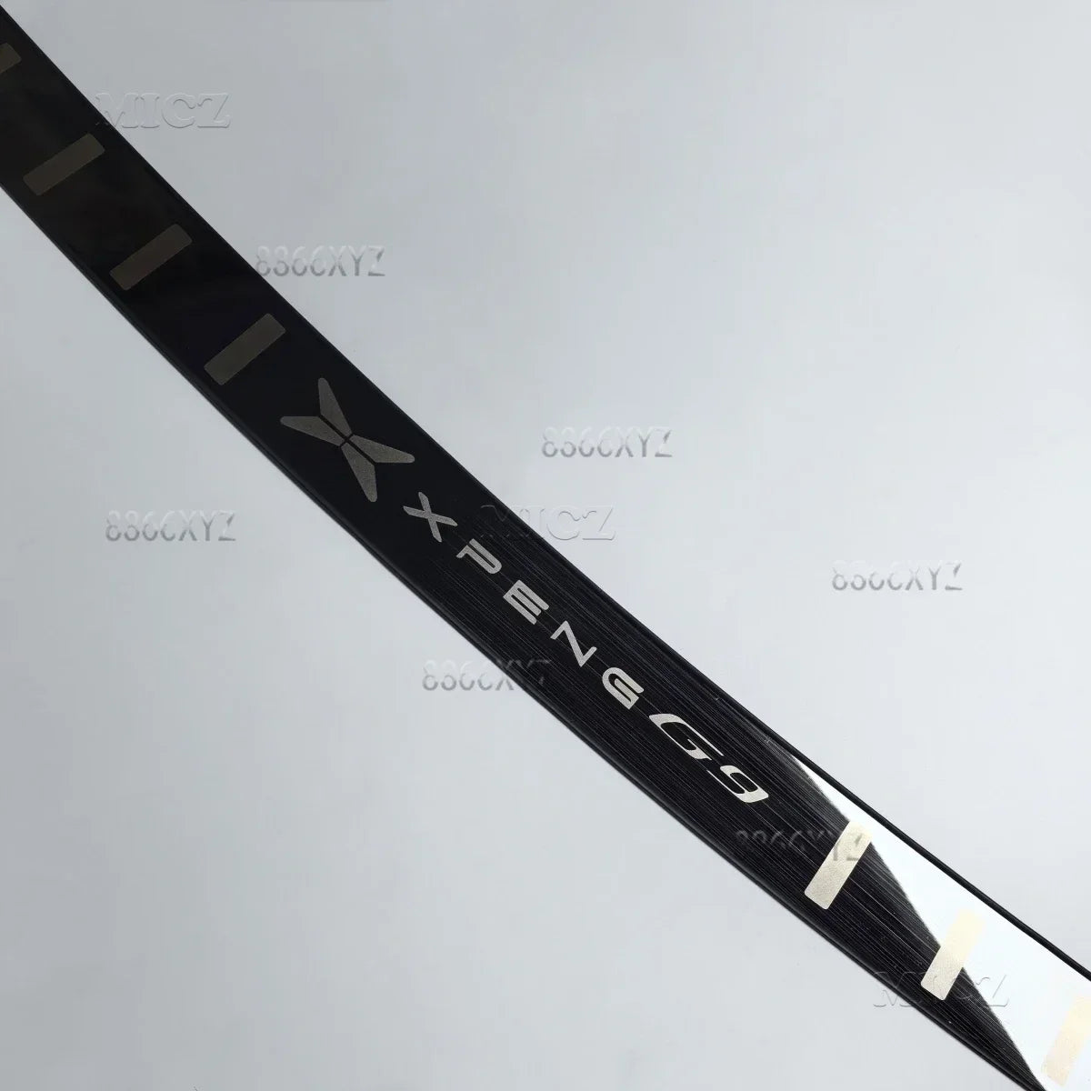Car styling Rear Bumper Protector Sill Trunk Rear guard Tread Plate Trim For XPENG G9 2022 2023
