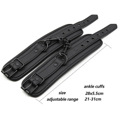 Thierry Adjustable Soft  Wrist Ankle Cuffs Handcuffs Bondage Restraints Adult Games BDSM Sex Toys Exotic Accessories