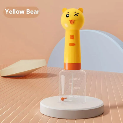 Pet Automatic Foam Dispenser 1:6 Dilution Scale Cat Dog Bath Bubble Maker One Touch Foaming Machine Pet Grooming Bath Supplies