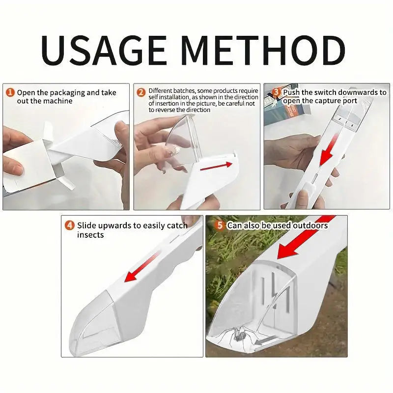 Handheld Insect Catcher for Efficient Spider, Bee, and Insect Trapping at Home