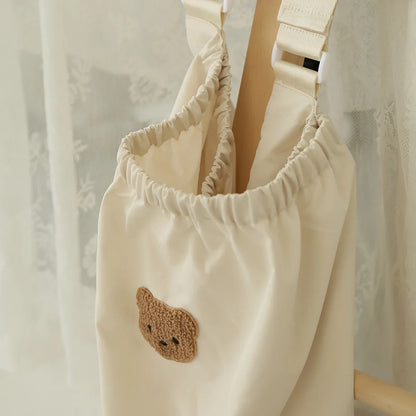 Reusable Washable Baby Milk Bottle Diapers Pouch Outdoor Travel Stroller Hanging Storage Organizer Nappy Storage Bag
