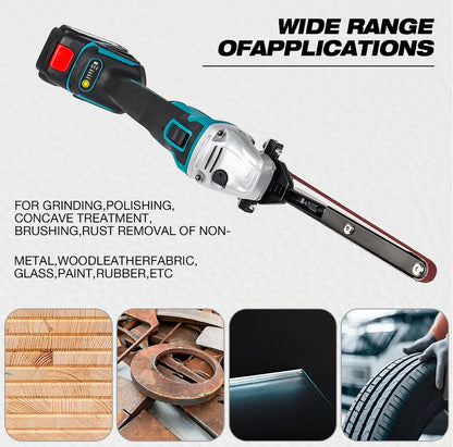 Grinder Mini Sander Multifunctional Cordless Polishing Machine, Home Angle Grinder Modification Belt Sander Accessories, Tools