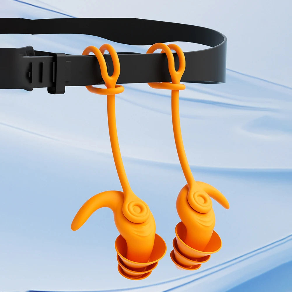 Swim Ear Plugs Silicone Waterproof Anti-noise Pool Accessories Swimming Earplugs Water Sports Swim Swimming Ear Plugs
