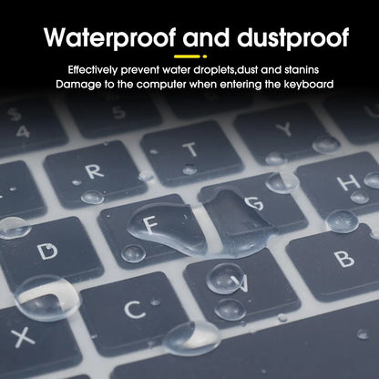 Universal Keyboard Cover for 13 14 15 16 17 inch Laptop Notebook PC Keyboard Anti Dust Soft Silicone Protective Clear Film Guard