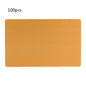 100 Pack Thick 0.18mm Business Cards Blanks Colored Finish Aluminum Metal Cards