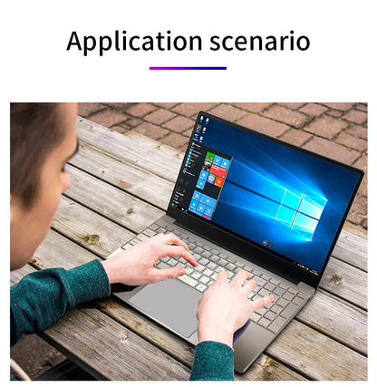 Woman Laptop Windows 10 Office Education Gaming Notebook Pink 15.6“11th Intel Celeron N5095 16G RAM 1T Dual WiFi Herbew Keyboard