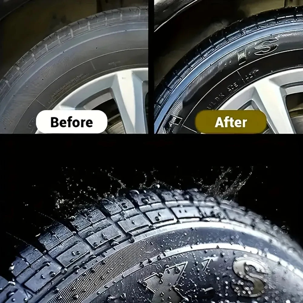 NEW Heavy-Duty Car Plastic Renovator Wax - Fast-Acting Scratch Repair, Restores & Protects Car Bumpers, Interiors, Dashboard, D