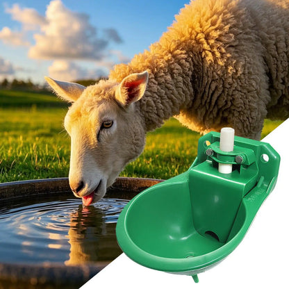 Goat Water Trough Horse Waterer Fountain Drinker Container 500ml Tank for Farm Poultry Dogs Chicken Coop Cattle Pet Sheep