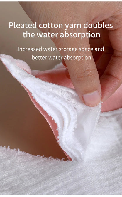 3pcs Reusable Sanitary Pads Cotton Yarn Washable Period Pads High Absorbency Leak-Proof Protection Skin-Friendly for Daily Use