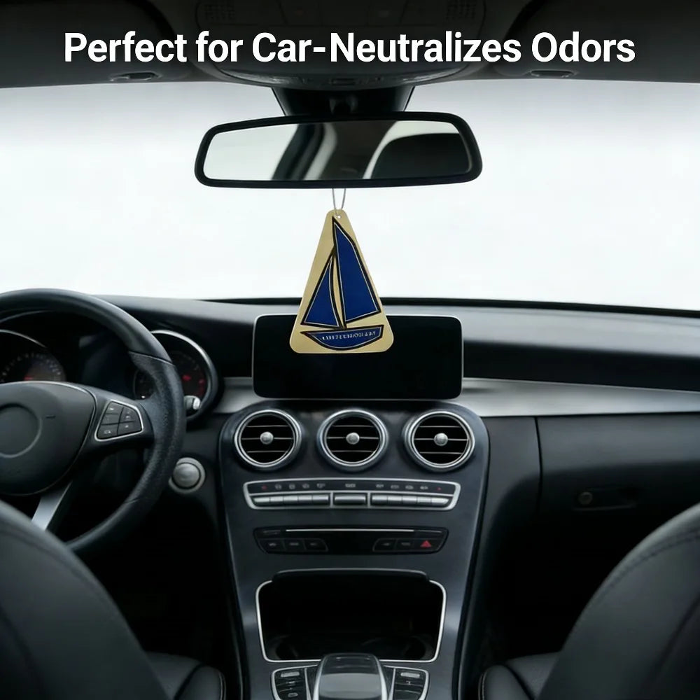 BAGUS 5-20pcs Smooth Sailing Scented Sheets Car Air Freshener for Long Lasting Freshness in Vehicle