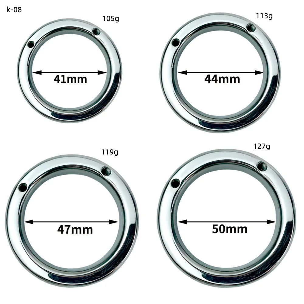 Stainless Steel Chastity Cage Device Penis Rings Bondage Belt Cock CB Lock BDSM Sex Toys for Man Gay Adult Products Accessories