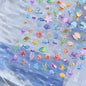 Shiny Blowing Bubble Nail Decorations Stickers 5D Shell Light Love Cat Bubble Transfer Slider Sticker DIY Summer Manicure Decals