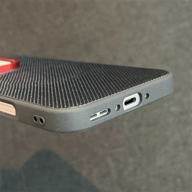 Magnetic Nylon Woven Case For Oppo Find X9 Pro For MagSafe Matte Leather Skin-friendly Phone Cover For Find X 9 X9Pro 5G Bumper