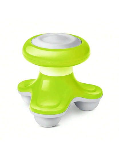 2026 Portable Mini 3D Triangular Massager, Portable Full Body Relief For Back, Legs, And Shoulders Battery（Batteries Not Includ）