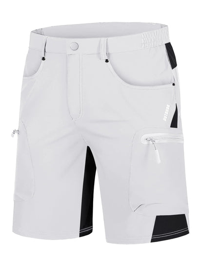 TACVASEN Men's Lightweight Shorts Outdoors Hiking Fishing Short Pants with Multiple Pockets Quick Dry Summer Work Cargo Shorts