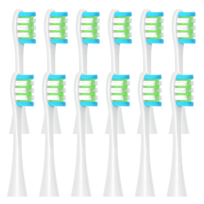 12PCS Replacement Brush Heads for Oclean X/ X PRO/ Z1/ F1/ One/ Air 2 /SE Sonic Electric Toothbrush DuPont Soft Bristle Nozzles