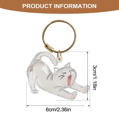 2x3x6cm Pet Hair Keychain Holder, Portable Cat Dog F ur Pendant For Bag, Keepsake Key Ring For Backpack Purse Wallet, Cute Gift
