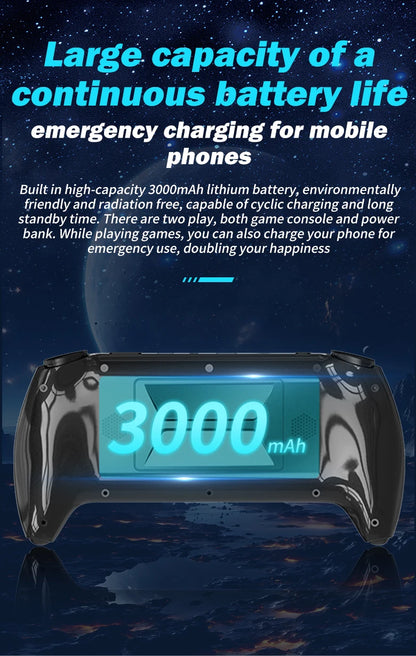 Pocket Game Console 5.0 Large Screen High Definition Retro Style Miniature Dual Joysticks Two-player Fighting Arcade-style