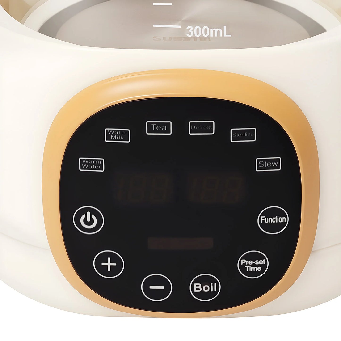 1.3L Baby Bottle Warmer 72H Constant Temperature & 5Min Memory Fast Heating & 45dB Quiet for Milk Formula & Food