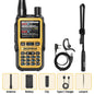 Baofeng UV-5R Mini Walkie Talkie Bluetooth Programming APP Long Range 999 Channels Radio With Protective Case Tactical Antenna