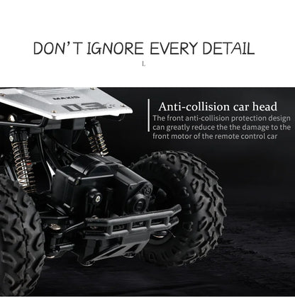Oike RC Car Remote Control Climbing Vehicle Outdoor All Terrain 4X4 Off-road Trucks Rock Climber 4WD Buggy Racing Drift Cars Toy