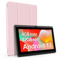 7-Inch Android 13 Tablet, 4 (2+2) GB RAM, 32GB Storage, 3500mAh Battery, HD 1024x600 IPS Display, Dual Cameras, WiFi, Bluetooth