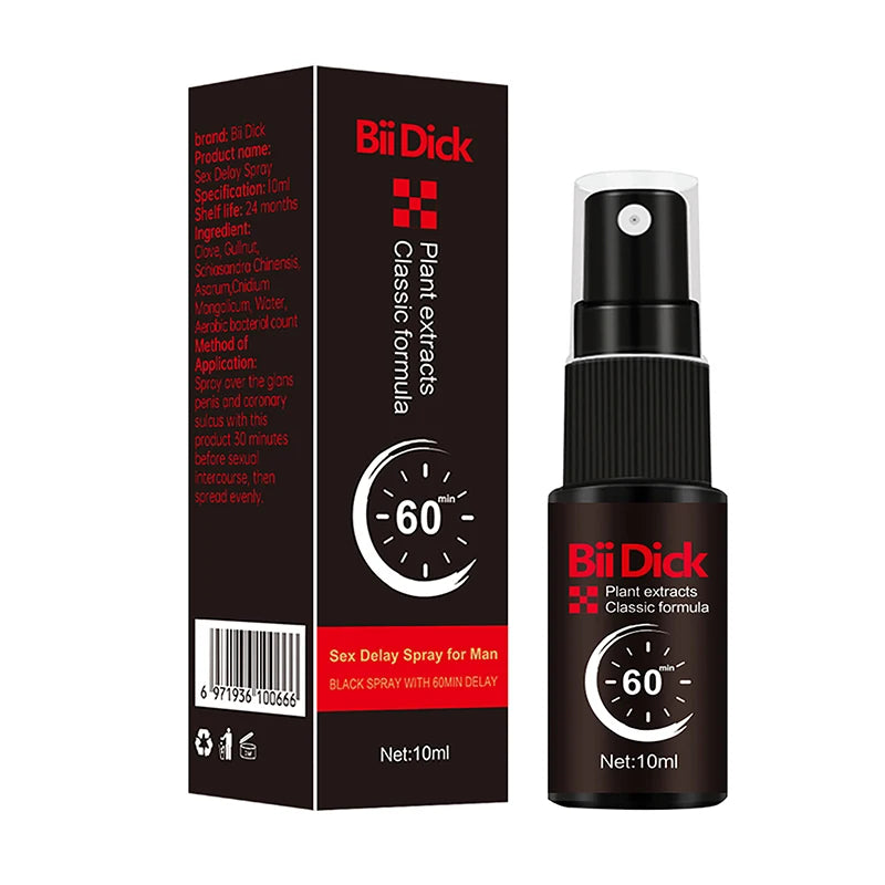 10ml 60 Minutes Spray For Man Male External Use