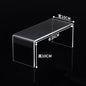 5mm Thick Acrylic Clear Storage Rack Desktop Display Cosmetics Storage Table Elevated Partition Board Toy Perfume Storage Rack
