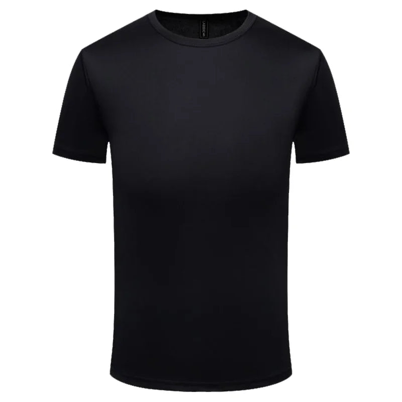 Summer Quick-drying T-shirt Custom Logo Breathable Sports Top Embroidery Personalized Logo Team Activity T-shirt Print Pattern