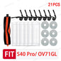 For Xiaomi S40 PRO / OV71GL Robot vacuum cleaner Accessories Main Side Brush Mop Cloth Filter Dust Bag Replacement Spare Parts