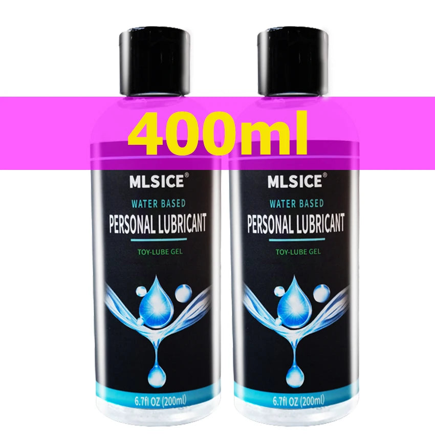 500/400ml Anal Lubrication Water-based Semen Sex Lubricant Love Gel Sex Lube Couples Gay Vaginal Oil Masturbation Toy Lubricants
