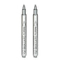 1/2PCS Gold Silver Metallic Marker Pen Waterproof Permanent Paint Marker Pen for Rock, Mug, Ceramic, Glass DIY Painting Supplies