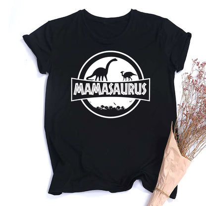 Family Matching Outfits Dinosaur Print Family Clothes Daddy Mommy Son Daughter Shirt Baby Bodysuit Family Look Tee Family Shirts