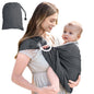 Ergonomic Sears Double-Ring Baby Carrier Adjustable Front-Facing Mesh Breathable Child Outing Backpacker Infant Carrier Straps